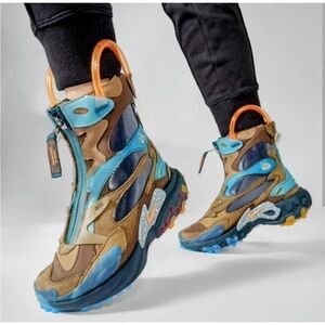 Nike React Boot x Undercover Baroque Brown 9.5 MEN Jun Takahashi BROKEN ZIPPER